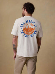 Jalen Brunson Sunwashed Regenerative Tee - Island Dune Heather