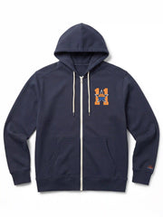 Jalen Brunson All-Star Weekend High Standard Fleece Zip Hoodie - Blue Nights