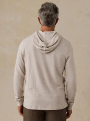 Sunwashed Organic Hoodie - Oat Plains Heather
