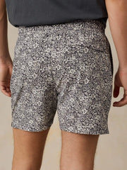 Shorelite Trunk (5") - Washed Black Hilo Floral