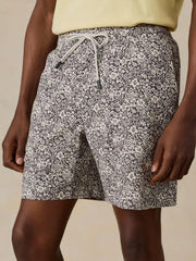 Shorelite Trunk (7") - Washed Black Hilo Floral