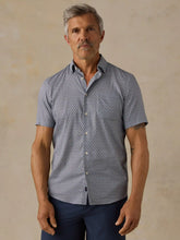 Short-Sleeve Movement™ Monterey Shirt - Navy Sundial Bloom