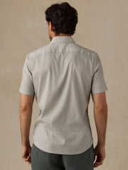 Short-Sleeve Movement™ Monterey Shirt - Sage Sundial Bloom