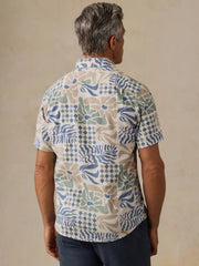 Short-Sleeve Breeze Shirt - Dune Island Tile