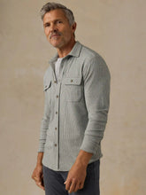 Legend™ Sweater Shirt - Olive Stone Pincheck