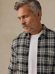 Legend™ Sweater Shirt (Single Pocket) - Charcoal Coast Plaid