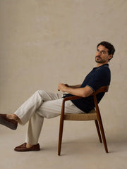Short-Sleeve Sweater Shirt - Abyss Navy