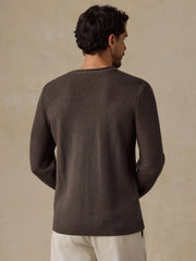 Sunwashed Dockside Sweater - Coast Brown