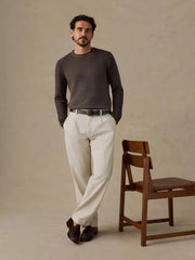 Sunwashed Dockside Sweater - Coast Brown