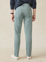 Stretch Terry 5-Pocket Pant - Ocean Glass