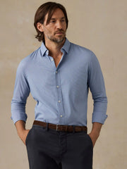 The Movement™ Shirt - Azure Pincheck