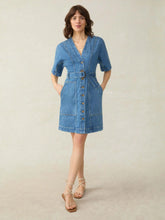 Denim Camille Mini Dress - Sedona Blue Wash