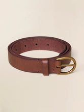 East End Leather Belt - Saddle Brown