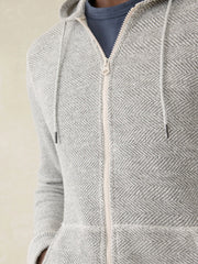 Whitewater Full Zip Hoodie - Grey Shell Loop