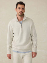 High Standard Fleece Quarter Zip - Antique Ivory Heather