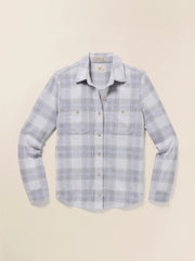 Legend™ Sweater Shirt - Blue Ravine Plaid