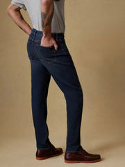 Stretch Terry Indigo 5-Pocket Pant - Belmar Coast Wash