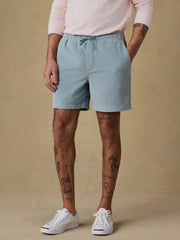 Essential Corduroy Short - Hull Teal