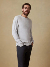 Sunwashed Organic Crew - Light Grey Heather