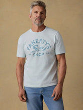 Surf Shop Sunwashed Regenerative Tee - Sky