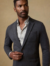 Inlet Knit Blazer (Short) - Black Sky Melange