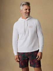 Surf Shop Sunwashed Organic Hoodie - White