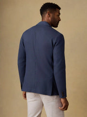 Movement™ Linen Blazer - Deep Sea Navy