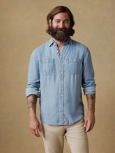 Tried & True Chambray Workshirt - Vintage Indigo