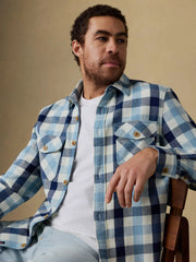 Indigo Overshirt - Indigo Island Buffalo