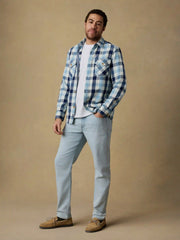 Indigo Overshirt - Indigo Island Buffalo