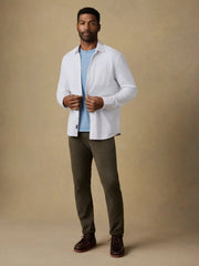 Field Knit Shirt - Pure White