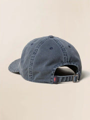 Sunwashed Twill Baseball Hat - Blue Nights