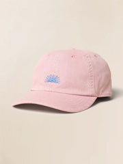 Sunwashed Twill Baseball Hat - Light Lotus
