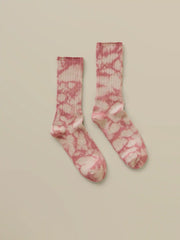 Sunwashed Tie Dye Sock - Faded Flag