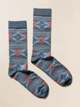 Native Sock - Blue Western Range