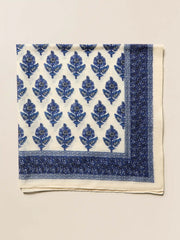 Antique Bouquet Bandana - Navy Multi