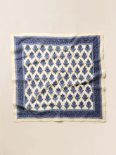 Antique Bouquet Bandana - Navy Multi