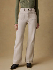 Sunfaded Denim Patch Pocket Pant - Sun Dune Wash