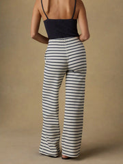 Surfside Rib Pant - Salt Air Stripe