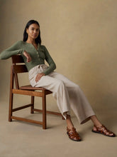 Topanga Drape Ankle Pant - Wheaten