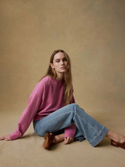 High Standard Fleece Vintage Crewneck - Ibis Rose