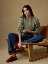 High Standard Fleece Vintage Crewneck - Island Olive