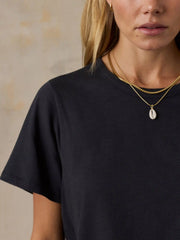 Sunwashed Regenerative Tee - Washed Black