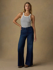 Surfside Rib Tank - Salt Air Stripe