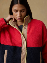 Fireside Fleece Jacket - Campfire Sunset