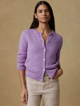 Apres Alpaca Long-Sleeve Cardigan - Lilac