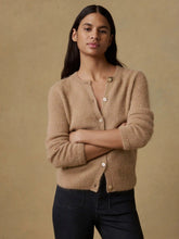 Apres Alpaca Long-Sleeve Cardigan - Oatmeal