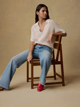Seacoast Crochet Polo - Cream