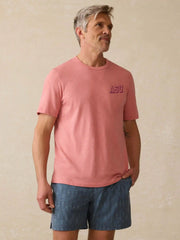 Arizona State University Sunwashed Tee - Faded Flag