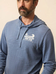 Sunwashed Organic Graphic Hoodie - Dusk